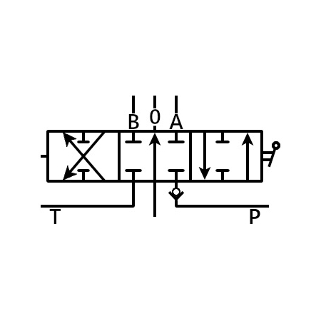 ROZDZIELACZ HYDRAULICZNY MONOBLOK 6 SEKCJI 40L TUR 06P40